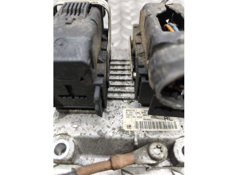 Блок управления двигателем к Opel Agila, 2000г.