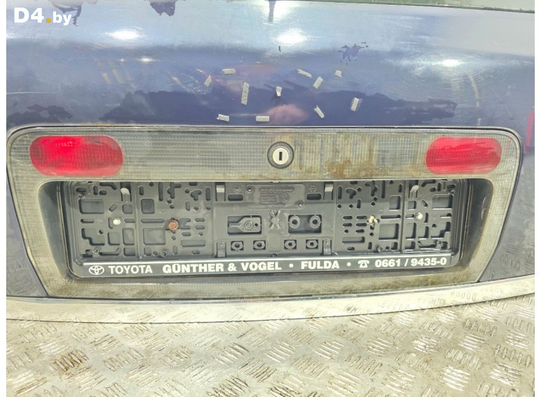 Накладка подсветки номера к Audi A6 undefined г.