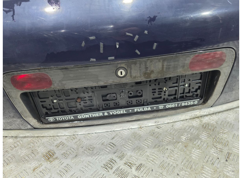 Накладка подсветки номера к Audi A6, 2001г.