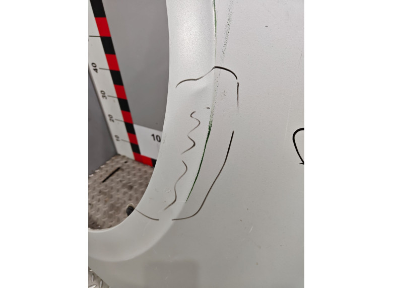 Крыло переднее левое к Peugeot 208, 2016г.