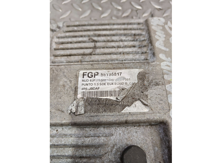 Блок управления двигателем к Fiat Punto, 2007г.