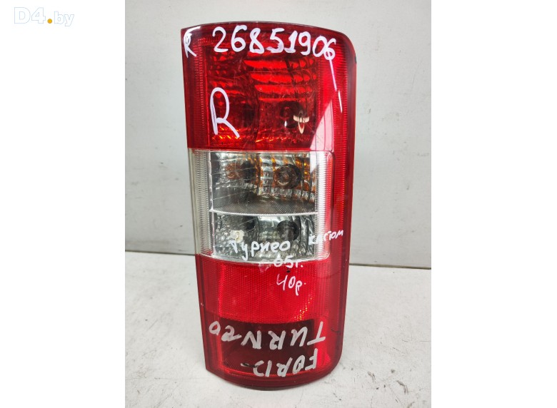 Фонарь задний правый к Ford TransitCustom undefined г.
