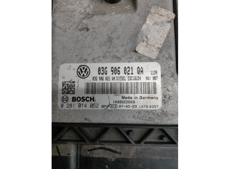 Блок управления двигателем к Volkswagen Golf, 2007г.