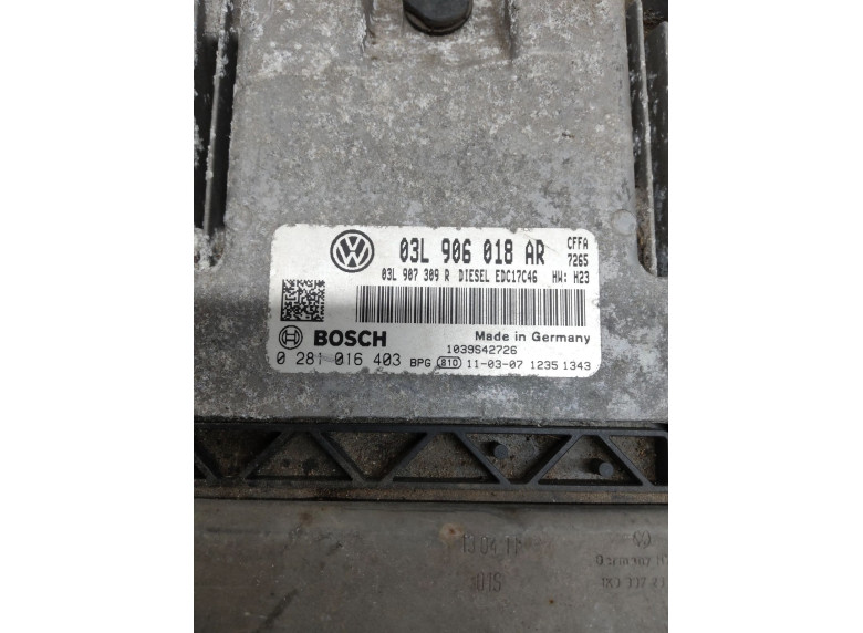 Блок управления двигателем к Volkswagen Golf, 2011г.