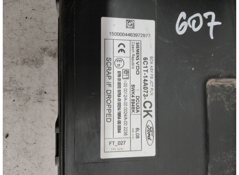 Блок предохранителей к Блок предохранителей к Ford Transit undefined г. Transit