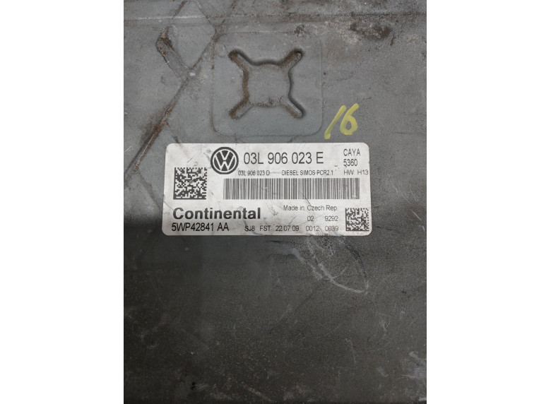 Блок управления двигателем к Volkswagen Polo, 2009г.