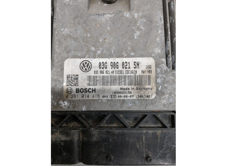 Блок управления двигателем к Volkswagen Golf, 2008г.