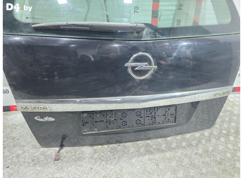 Накладка подсветки номера к Opel Zafira undefined г.