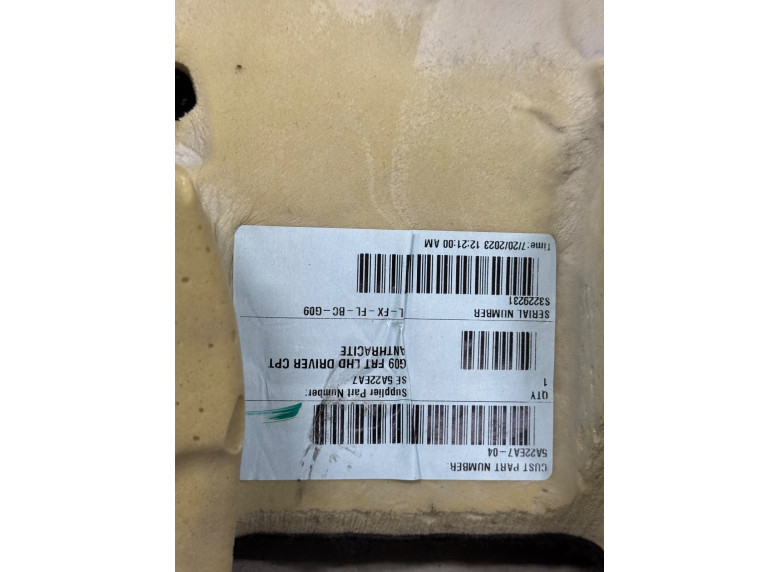 Ковер салонный к BMW XM G09, 2024г.