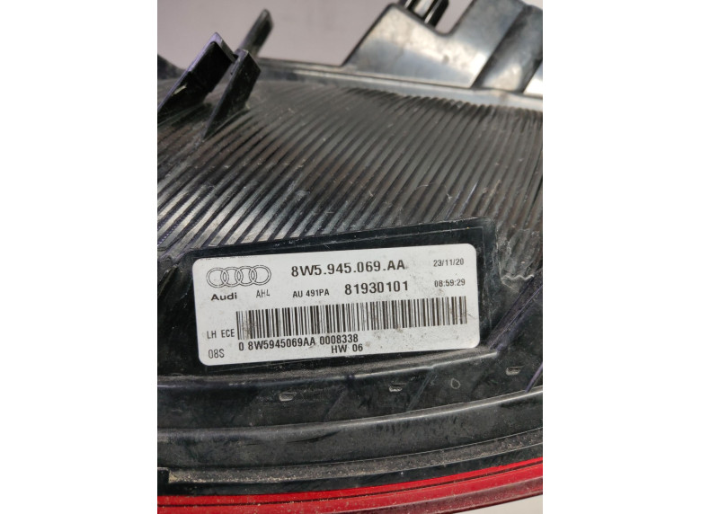 Фонарь задний левый к Audi A4, 2020г.