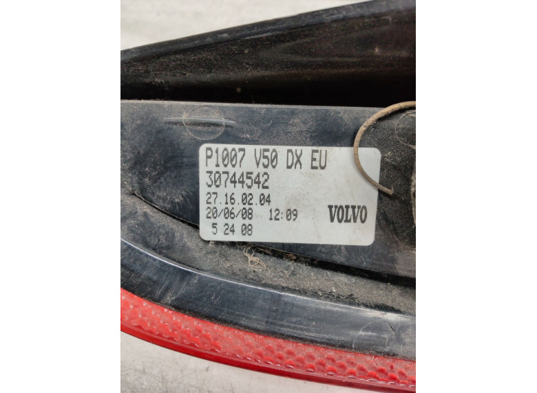 Фонарь задний правый к Volvo V50, 2008г.