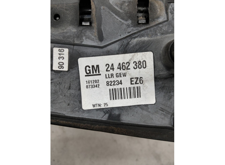 Зеркало наружное правое к Opel Zafira, 2002г.