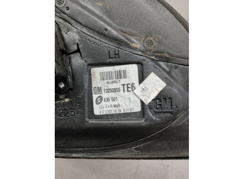 Зеркало наружное левое к Opel Astra, 2007г.