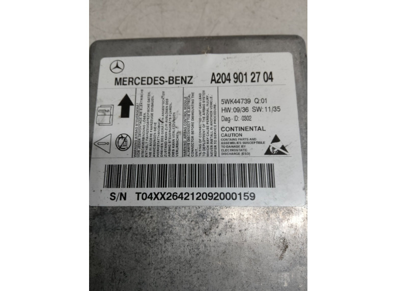 Блок AirBag к Mercedes C W204, 2012г.