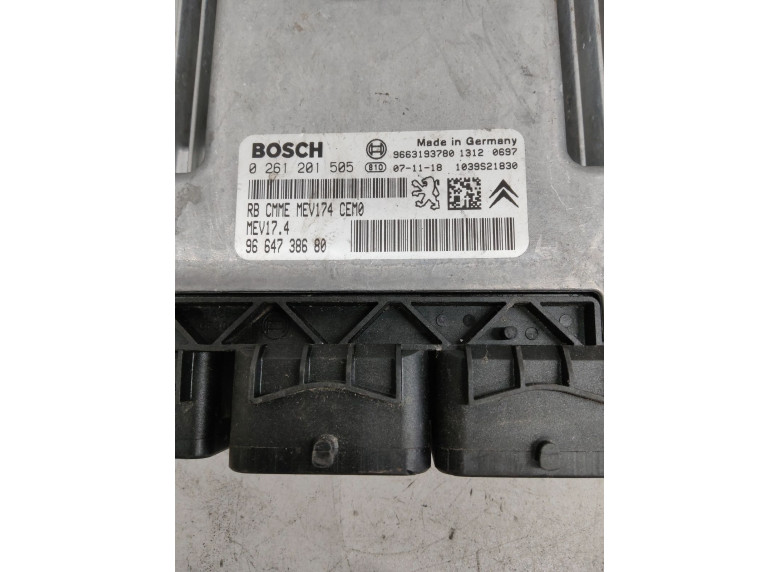 Блок управления двигателем к Peugeot 308, 2007г.