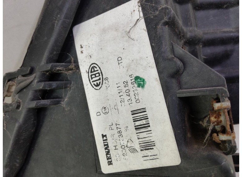 Фара правая к Фара правая к Dacia Sandero undefined г. Sandero