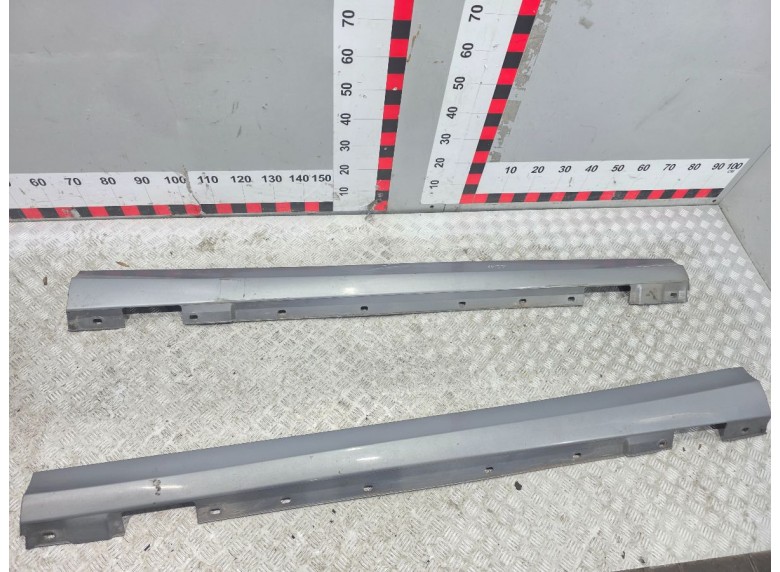 Накладка на порог наружная (комплект) к Mitsubishi L200