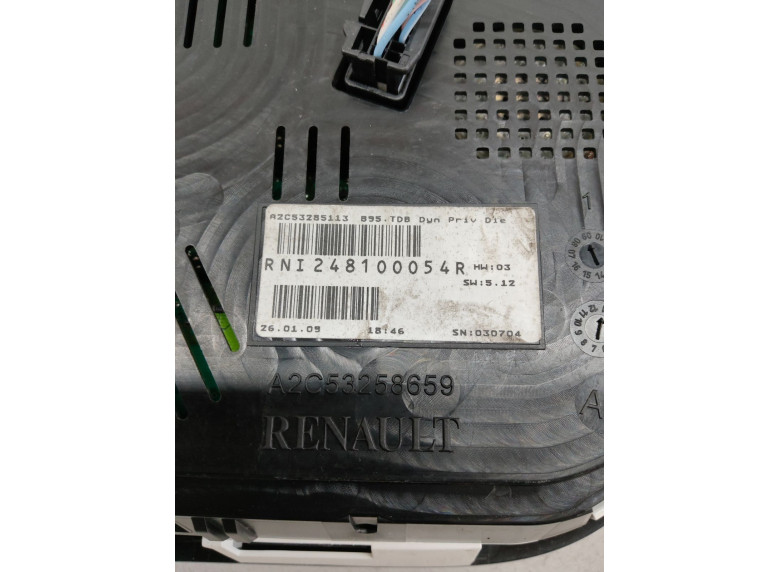 Щиток приборов (приборная панель) к Renault Megane, 2009г.