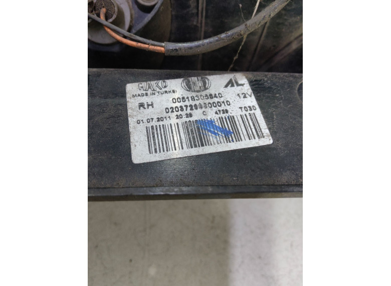 Фонарь задний правый к Fiat Doblo, 2011г.