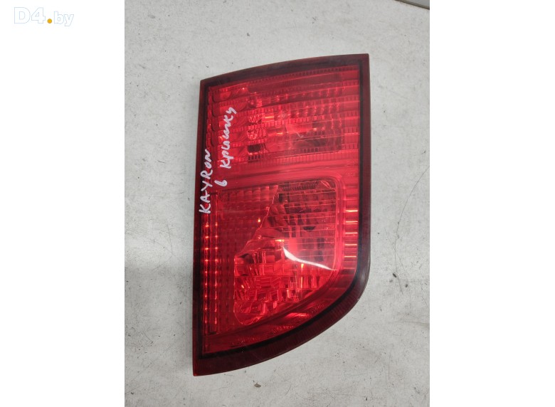 Фонарь крышки багажника левый к SsangYong Kyron 2007 г.