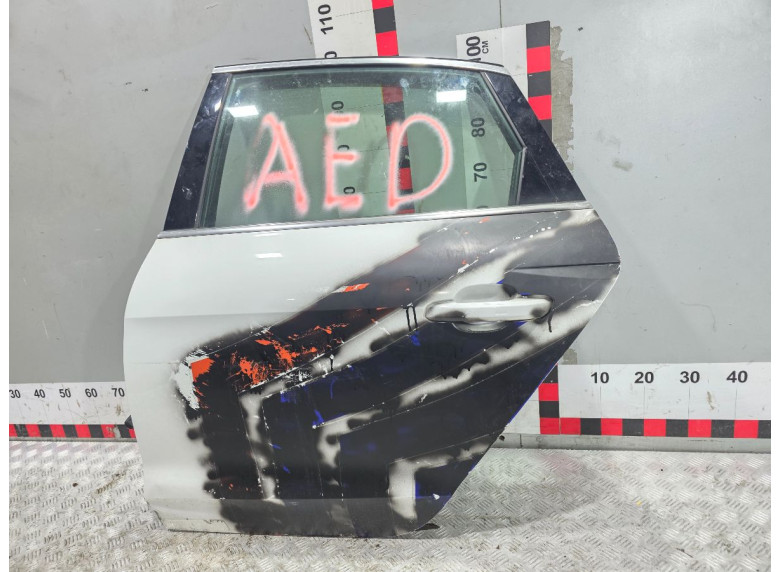 Стекло двери задней левой к Audi A4, 2021г.