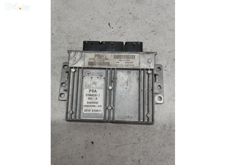 Блок управления двигателем к Citroen C2 2003 г.