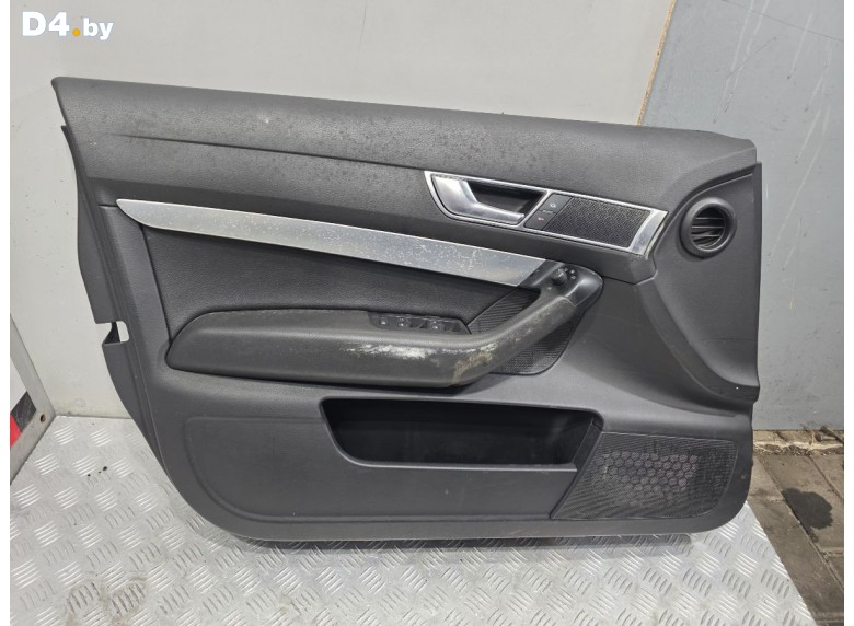 Обшивка двери передней левой (дверная карта) к Audi A6 2006 г.
