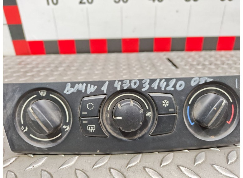Блок управления печки/климат-контроля к BMW 1 E87/E81/E82/E88, 2005г.