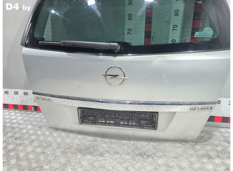 Накладка подсветки номера к Opel Zafira 2007 г.