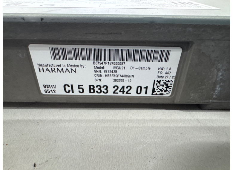 Блок мультимедиа к BMW XM G09, 2023г.