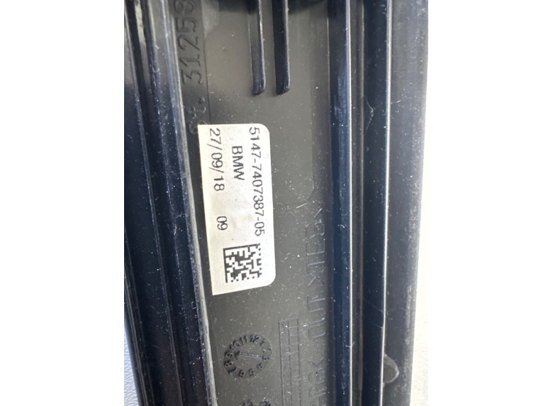 Накладка на порог к BMW 3 G20/G21, 2018г.