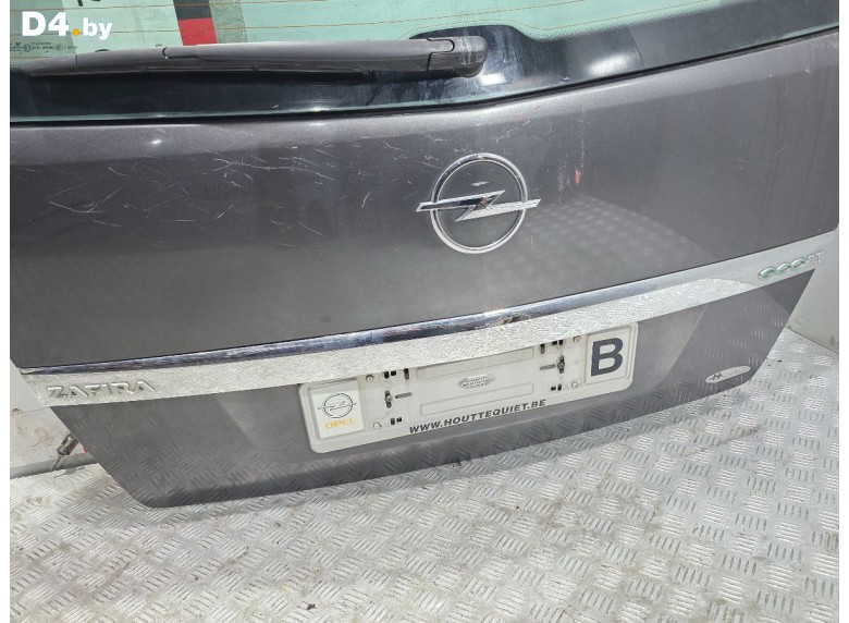 Накладка подсветки номера к Opel Zafira 2009 г.