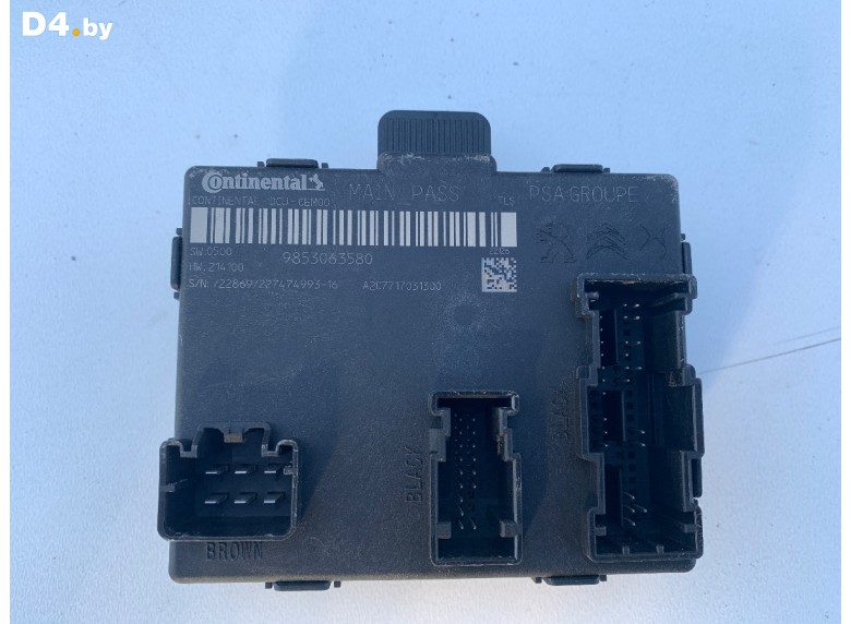 Блок управления двери передней правой к Peugeot 308 2022 г.