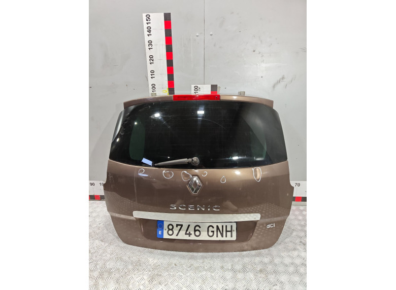 Накладка подсветки номера к Renault Grand Scenic, 2009г.