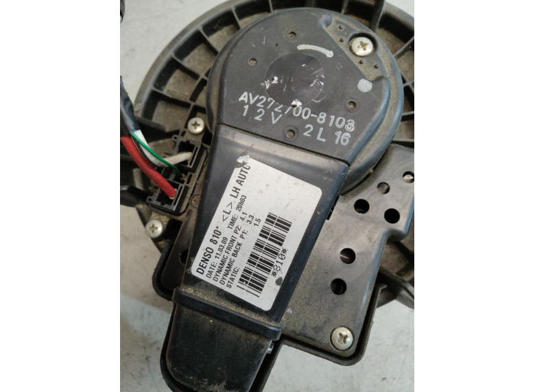 Моторчик печки к Toyota Auris, 2009г.