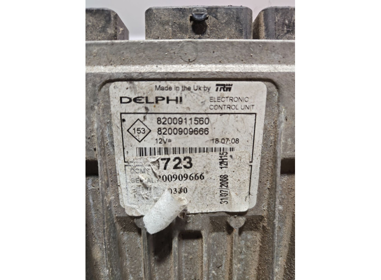 Блок управления двигателем к Блок управления двигателем к Renault Clio 2008 г. Clio