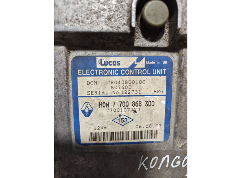 Блок управления двигателем к Блок управления двигателем к Renault Kangoo 1997 г. Kangoo