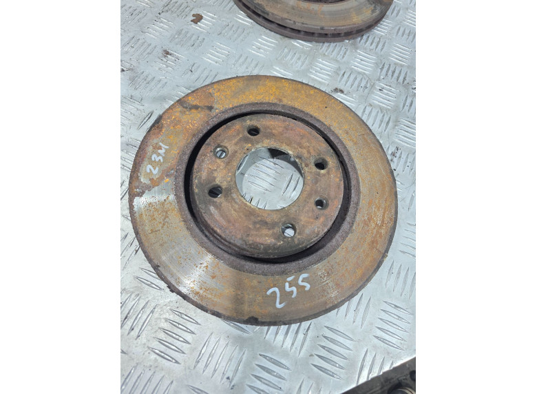 Диск тормозной передний к Peugeot 406, 2001г.