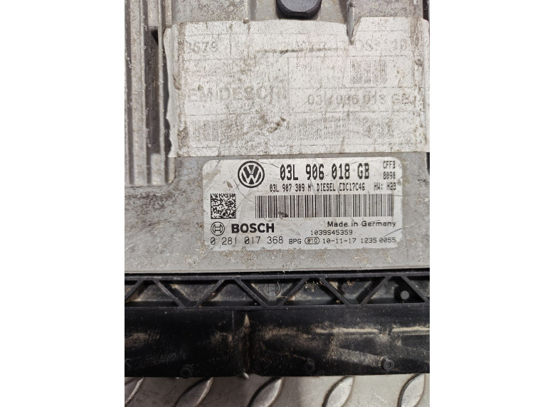 Блок управления двигателем к Volkswagen EOS, 2010г.