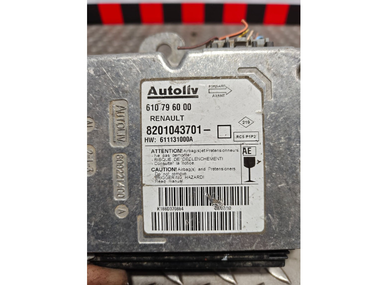 Блок AirBag к Renault Clio, 2010г.
