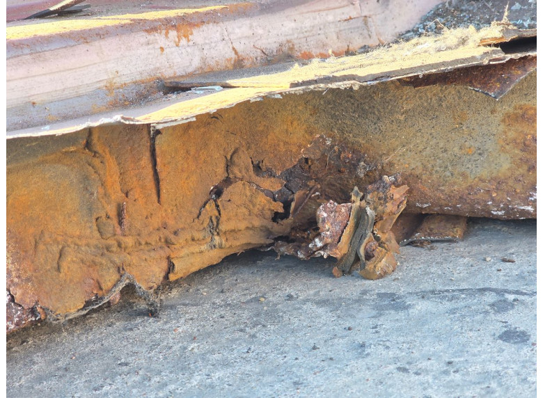 Порог левый к Mazda CX9, 2007г.