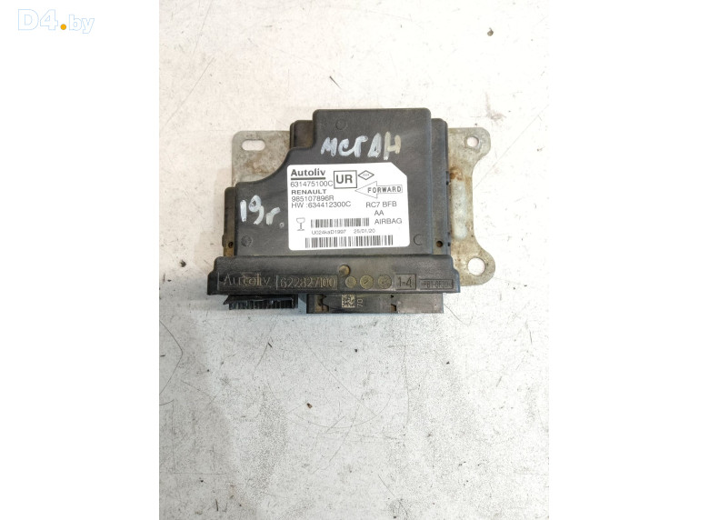 Блок AirBag к Renault Megane 2019 г.