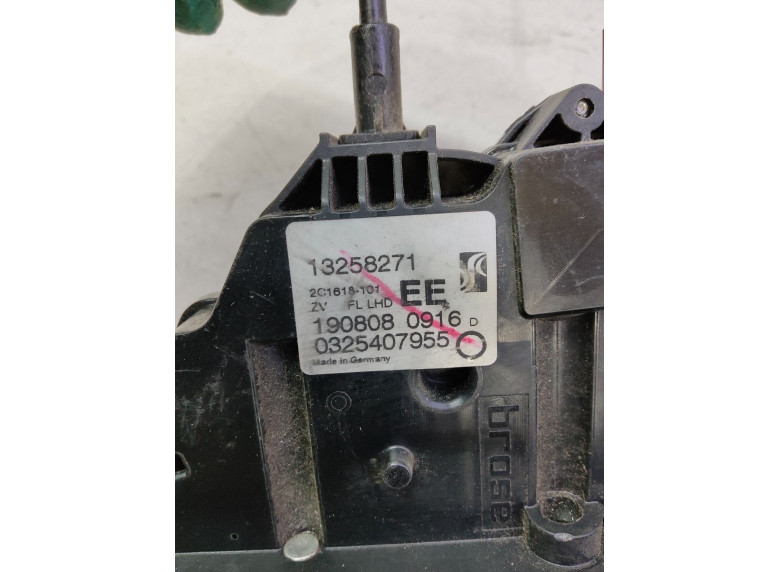 Замок двери передней левой к Opel Corsa, 2008г.