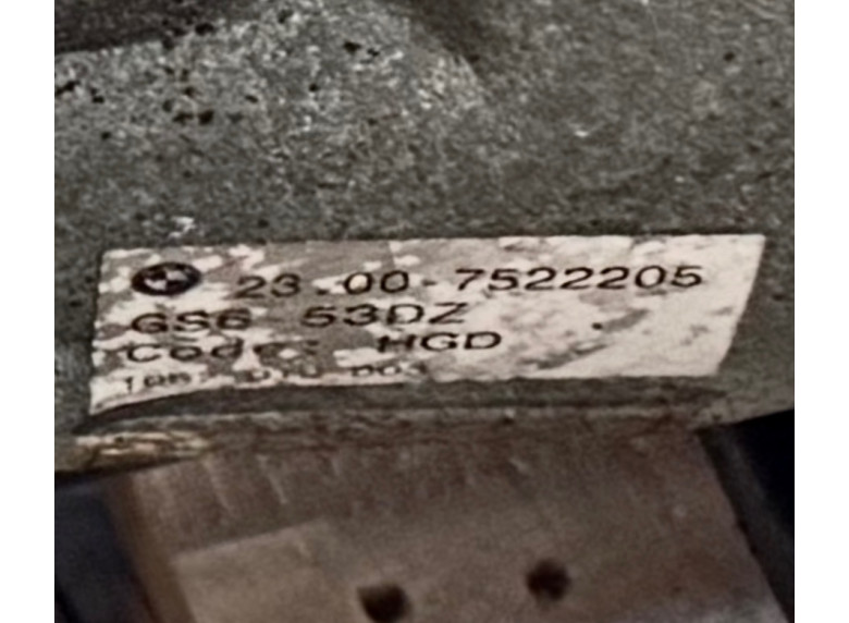 КПП механическая (МКПП) 6-ступенчатая к BMW 5 E60/E61, 2005г.