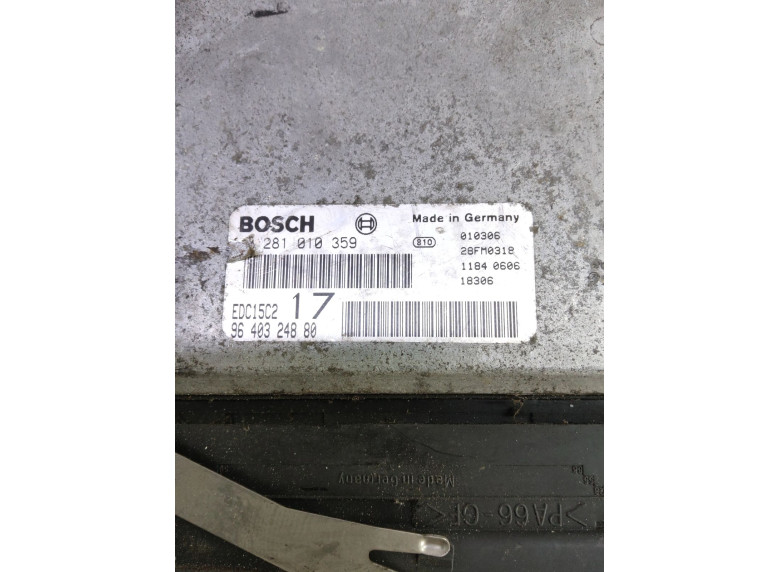 Блок управления двигателем к Peugeot 806, 2001г.
