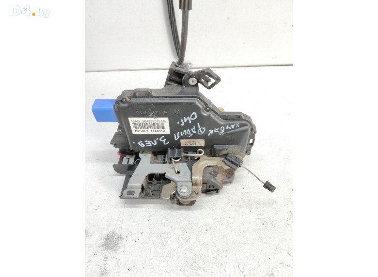 Замок двери задней левой к Skoda Fabia 2007 г.