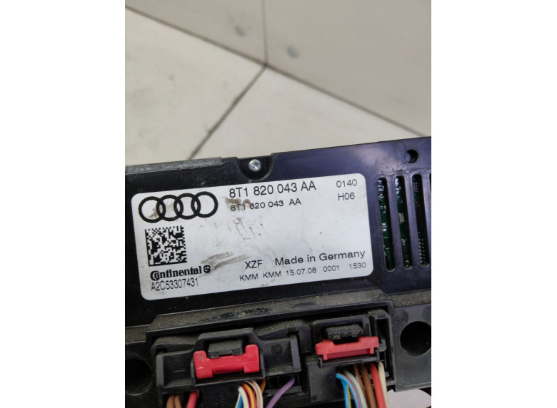 Блок управления печки/климат-контроля к Audi A4, 2008г.