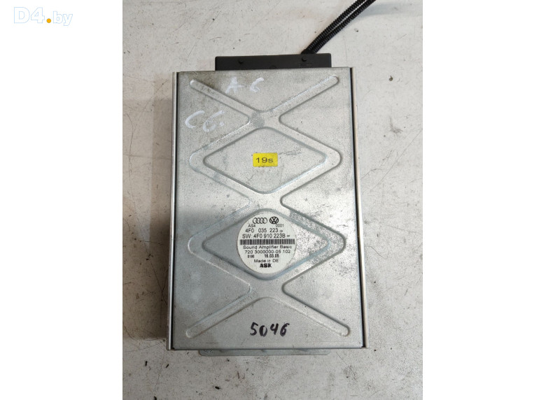 Усилитель музыкальный к Audi A6 2005 г.