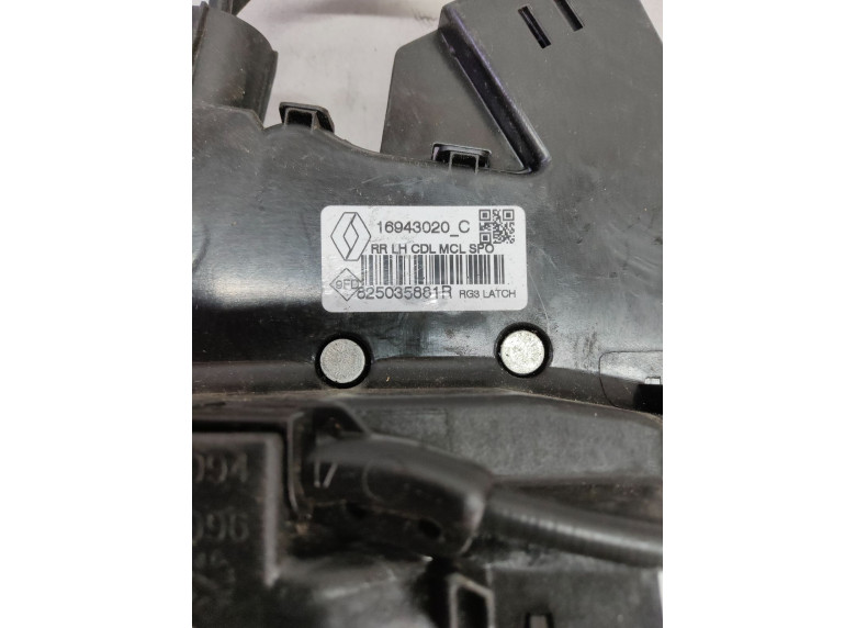 Замок двери задней левой к Renault Megane, 2019г.