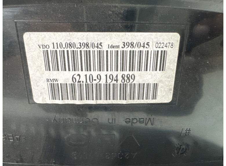 Щиток приборов (приборная панель) к BMW 5 E60/E61, 2008г.